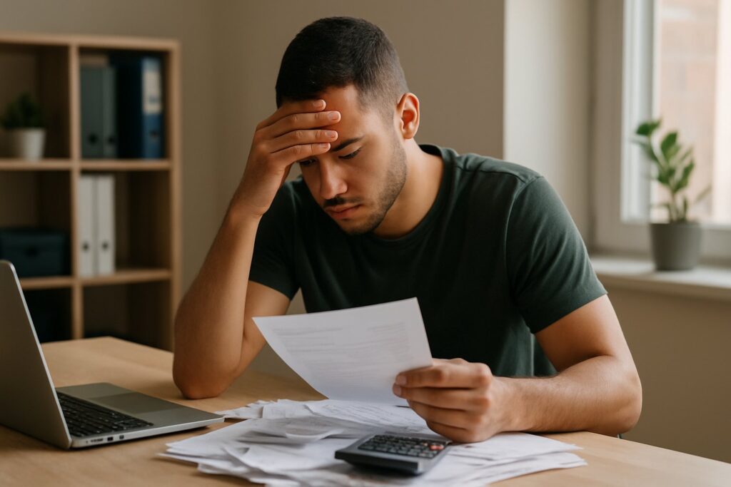 O que acontece se você ignorar impostos e obrigações financeiras?